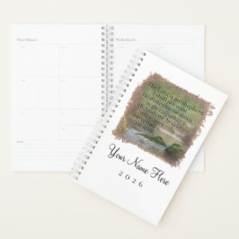 Agenda PSALM 23:1 - Personalized Day Planner