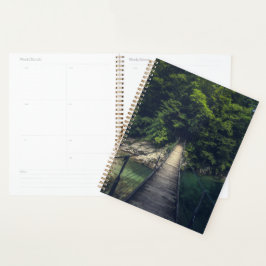 Agenda Puente colgante simple río Idrijca, Eslovenia