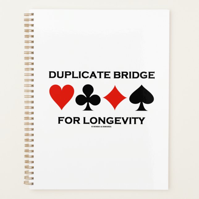 Agenda Puente duplicado para longevidad (Anverso)