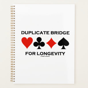 Agenda Puente duplicado para paletas de cuatro tarjetas d