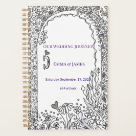 Agenda Puerta de Boda de Jardin Pequeña Elegante y Capric