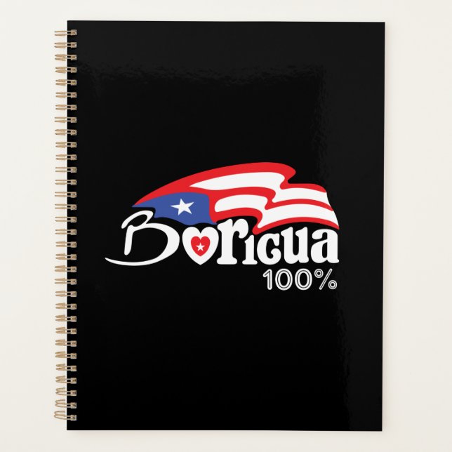 Agenda Puerto Rico Boricua T Shirt (Anverso)