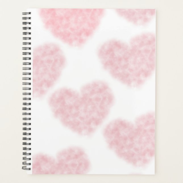 Agenda Puffy Heart Aesthetic Planner (Anverso)