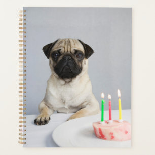 Agenda Pug de cumpleaños