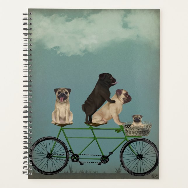 Agenda Pug Tandem (Anverso)