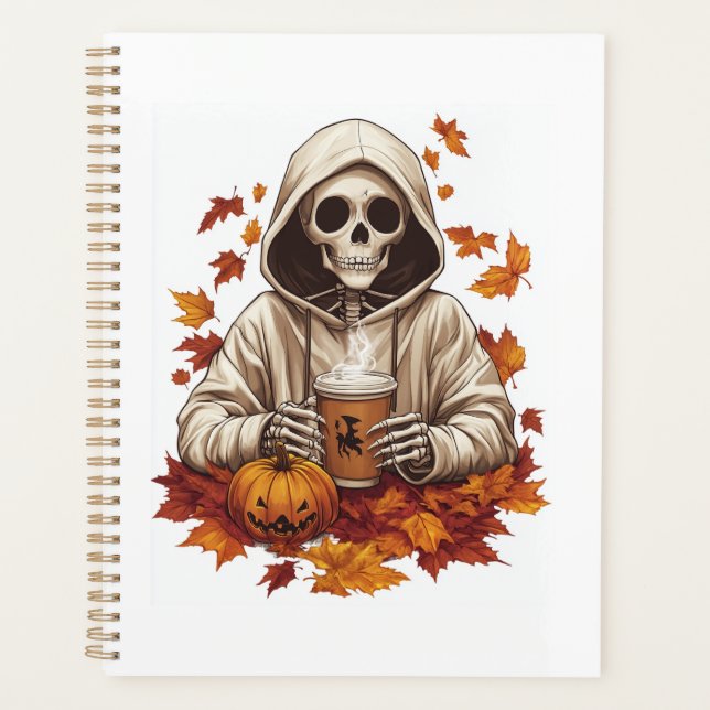 Agenda  Pumpkin Spice Skeleton (Anverso)