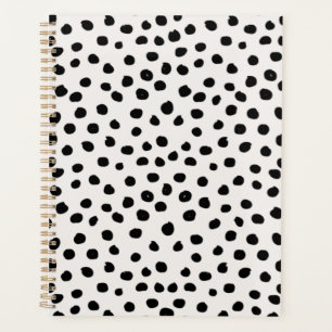 Agenda Puntos De Impresión De Animales Dalmatianos Blanc