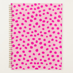 Agenda Puntos rosados precoces puntos modernos de impresi