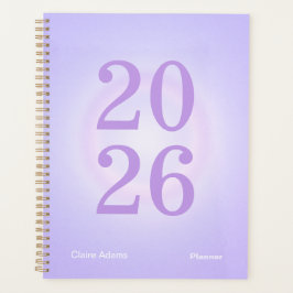 Agenda Purple Aura Big Year Planner