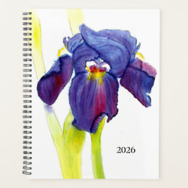 Agenda Purple Iris Planner
