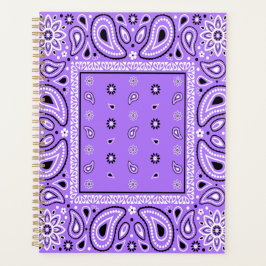 Agenda Purple Lavender Bandana Paisley Country Hip Hop Co