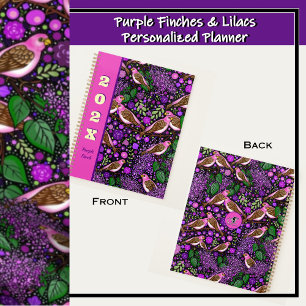 Agenda Púrpura, Lilacs - Pájaro y flor del estado de NH
