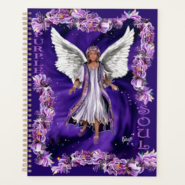 Agenda Púrpura Soul Planner (Anverso)