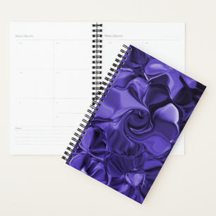 Agenda Púrpura Swirls Planner