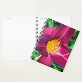 Agenda Púrpura Tiger Lily Planner
