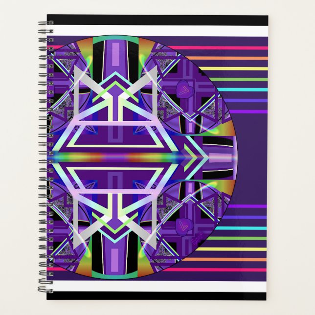 Agenda Púrpura W3 Planner (Anverso)