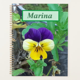 Agenda Púrpura y amarilla