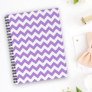 Agenda Púrpura Zigzag, Púrpura Chevron, Patrón Geométrico