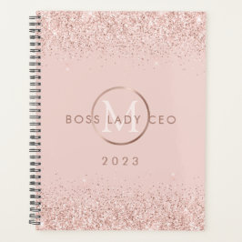 Agenda Purpurina de Rubor Jefe de la CEO Lady Personaliza