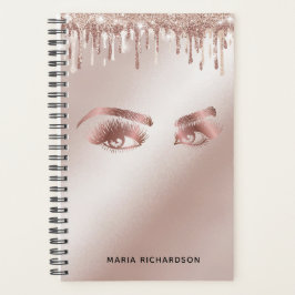 Agenda Purpurina Dris Maquillaje Ojos De Fila Anguila Ros