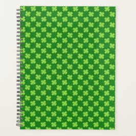 Agenda Purpurina Green Shamrock
