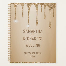 Agenda Purpurina Oro Dris Champagne Boda Beige