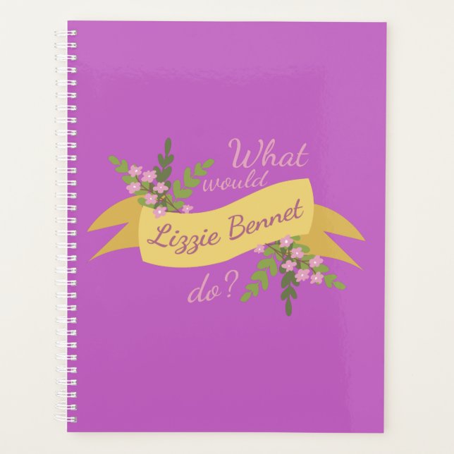 Agenda ¿Qué Haría Lizzie Bennet? II (Anverso)