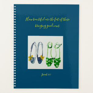 Agenda Qué hermosos son los pies... Obra artística de T