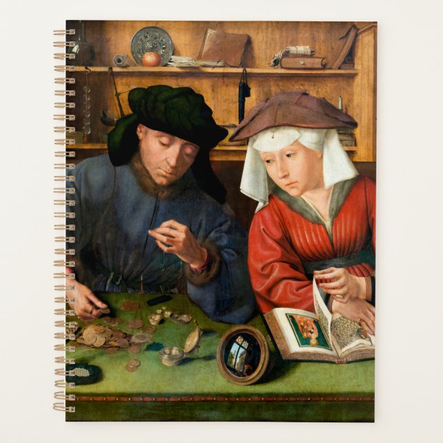 Agenda Quentin Matsys - El prestamista y su esposa (Anverso)