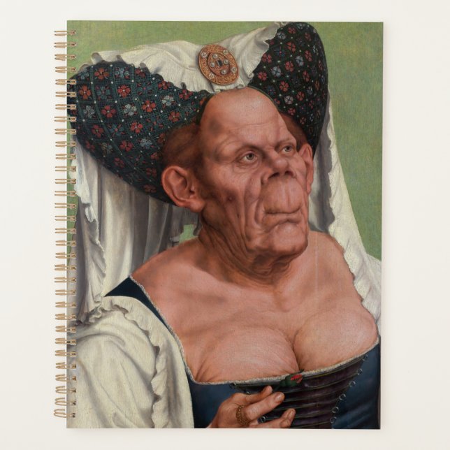 Agenda Quentin Matsys - Una Grotesca anciana (Anverso)