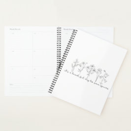 Agenda Quiropráctico de flor silvestre, quiropráctico, co