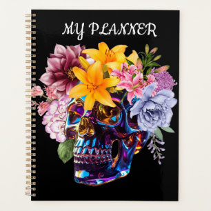 Agenda "Radiancia de cráneo floral"