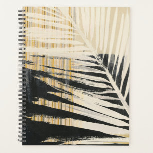 Agenda Raffia de Oro - Palm Fronds