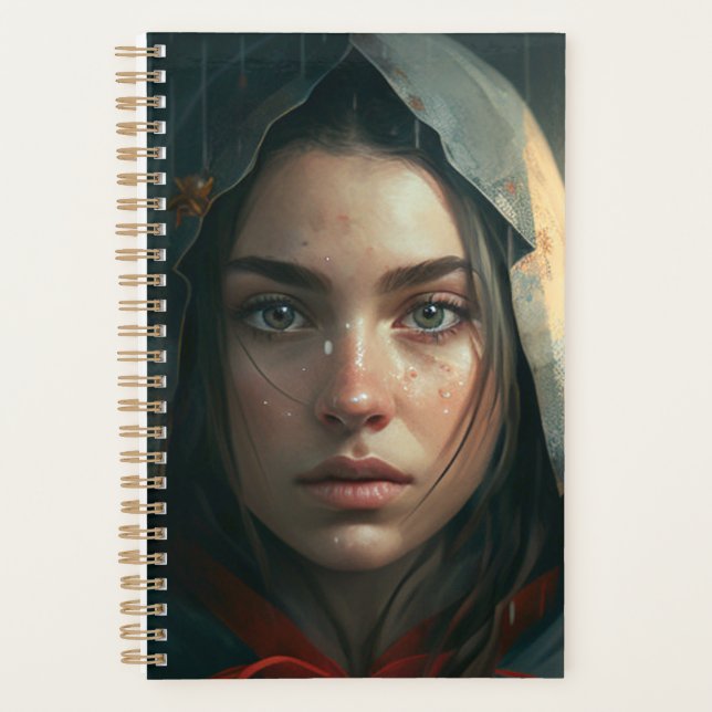 Agenda Rain hood girl (Anverso)