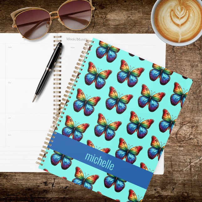 Agenda Rainbow Butterflies Planner (Subido por el creador)
