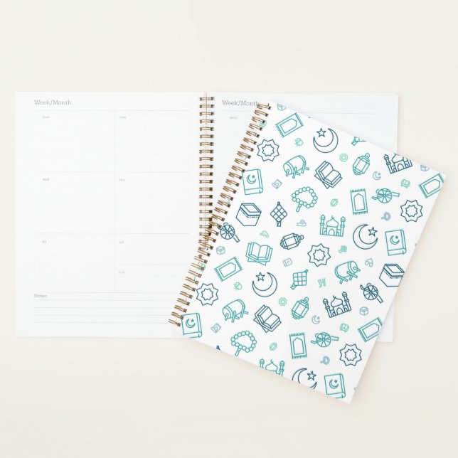 Agenda Ramadan Doodles Planner (Demostración)