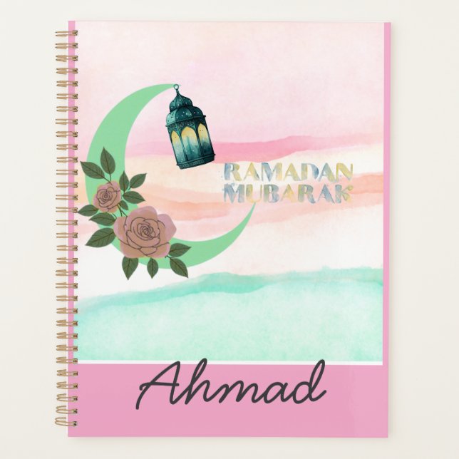 Agenda Ramadán Personalizado (Anverso)