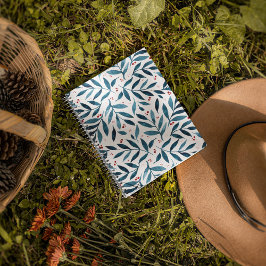 Agenda Ramas de acuarela de bonito - turquesa y roja