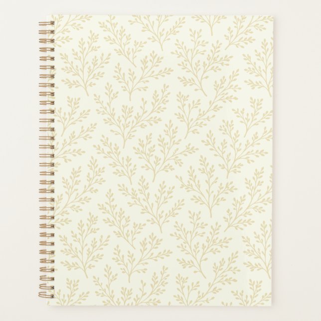 Agenda Ramas de bosque Trigo Dorado - Neutral (Anverso)