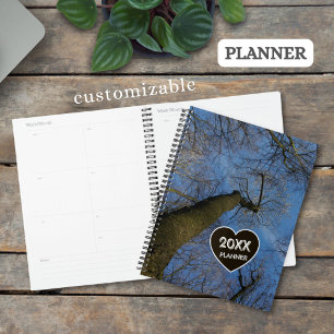 Agenda Ramas de Corona de Árbol Personalizadas en Foto de