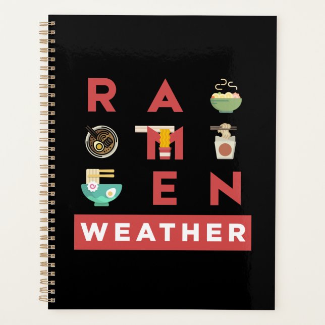 Agenda Ramen Weather (Anverso)