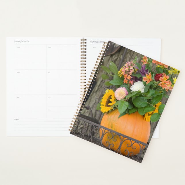 Agenda Ramo de calabaza de otoño (Demostración)