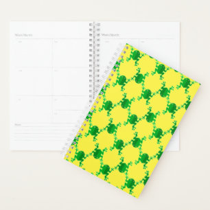Agenda Ranas de Personalizado lindo