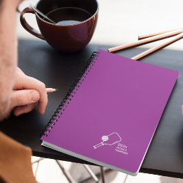 Agenda Raspberry Purple Pickleball Personal Weekly