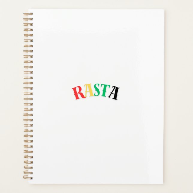 Agenda Rasta Notebook (Anverso)
