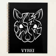 Rata tribal negra y blanca