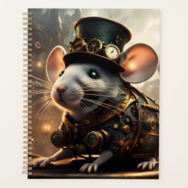 Agenda Ratón y pájaro steampunk