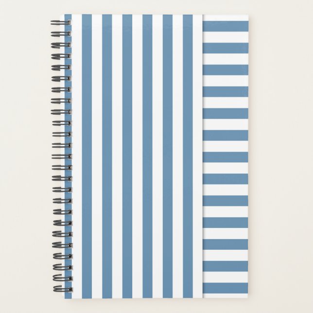 Agenda raya azul (Anverso)