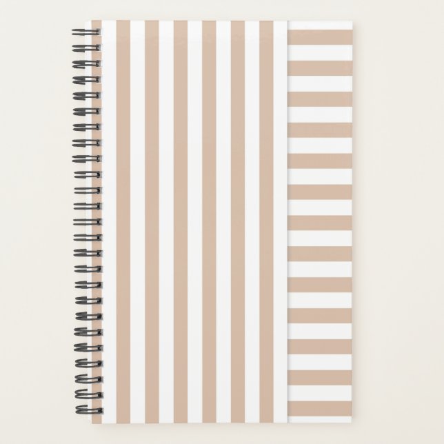 Agenda raya beige (Anverso)