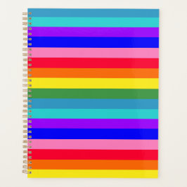 Agenda Rayas arcoiris